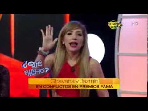Chavana y Jamínn en conflictos en Premios Fama