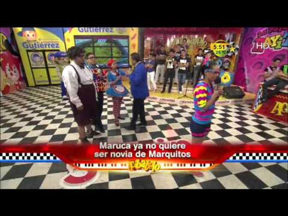 Maruca ya no quiere andar con Marquitos