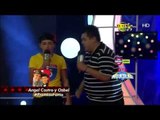 Ángel Castro y su hijo en Premios Fama