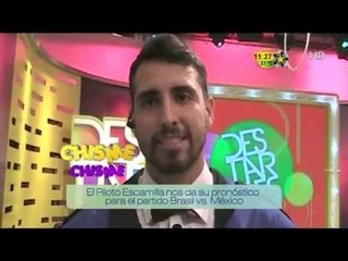 Piloto Escamilla no cree que gane México en este Mundial