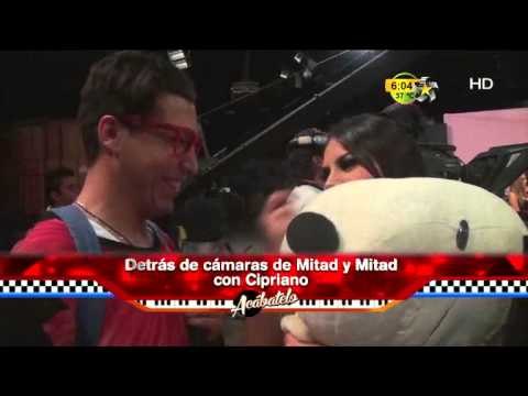 Cipriano y su detrás de cámaras (Gisselle y Ema en la Pijamada)