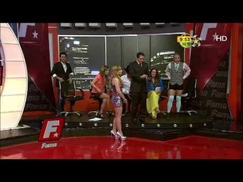 Chavana y Jazmín agradecen a los jueces de Premios Fama