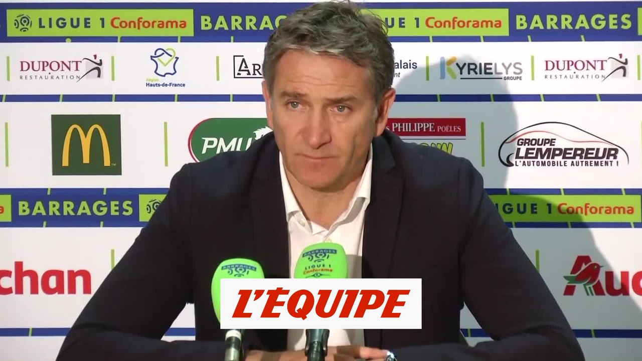 Montanier «On garde nos chances intactes» - Foot - Barrages L1-L2 - Lens