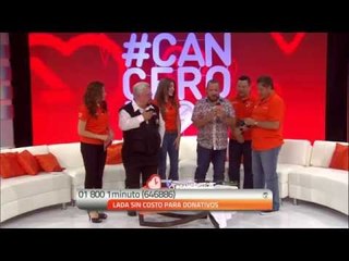 Beto Zapata y Mario Bezares hacen un donativo en vivo