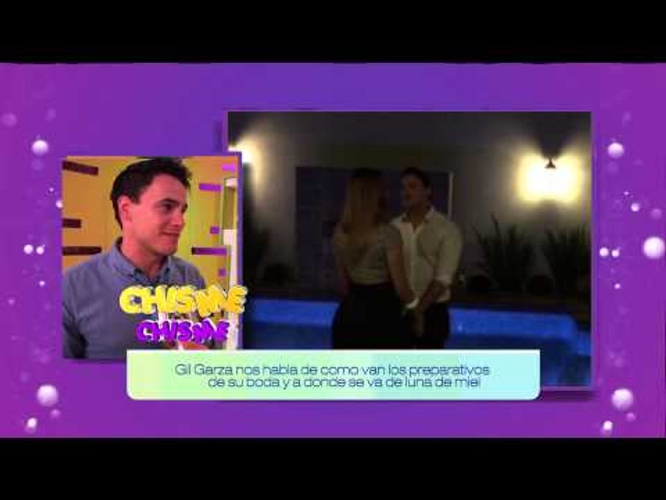 Gil Garza nos habla de los preparativos de su boda