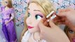 Barbie Rapunzel Styling Head Doll Wedding Makeover gaun pengantin Barbie Raunzel Vestido de Noiva | Karla D.