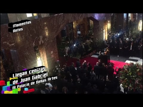 En directo desde el palacio de las bellas artes