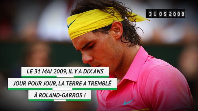 Il y a 10 ans - Rafael Nadal concédait sa première défaite à Roland !