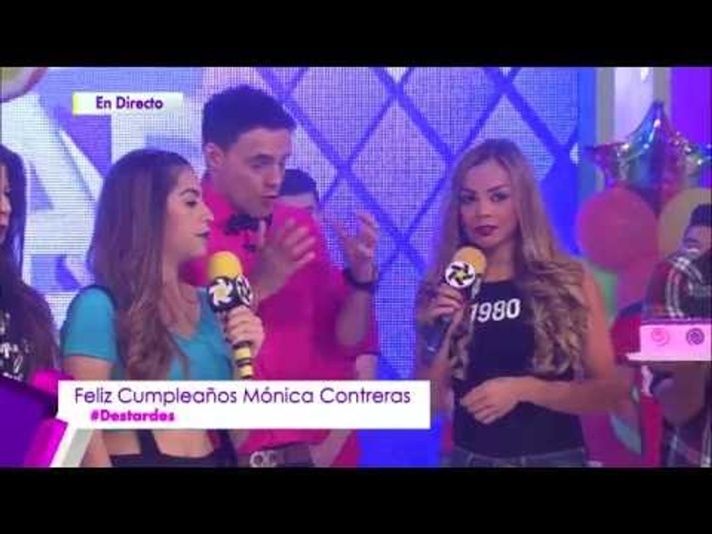 Gaby felicita a su mejor amiga