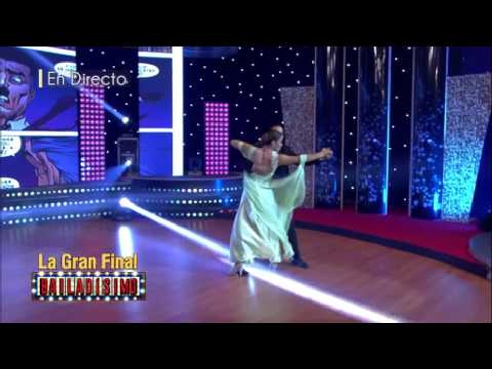 Kito y Paola bailando Quick Step