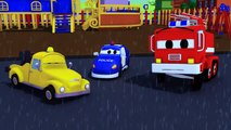 The summer train  - Carl the Super Truck - Car City ! Cars and Trucks Cartoon for kids