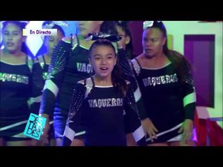 Impresionante rutina de porristas