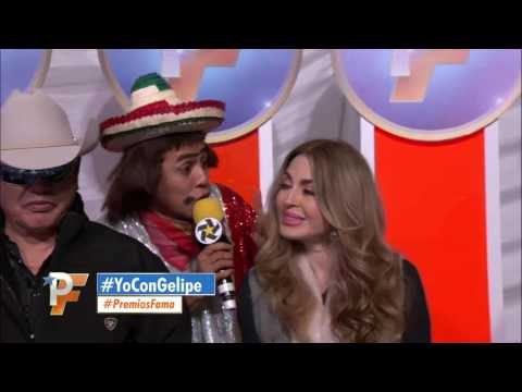 Gelipe sorprende en Premios Fama