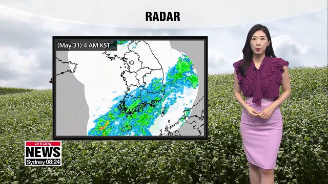 Lingering rain in south, brighter skies 053119