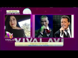 Alejandro Fernández demanda a Luis Miguel