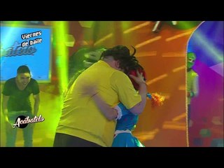 La sabrosea en el concurso de baile