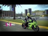 Brandon Meza y su locura por las motos