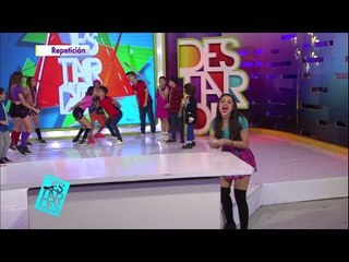 Lili besa a otro en un reto