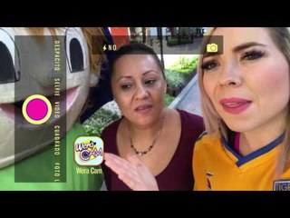 La Wera Cam con la mamá de Lapizito y Lapizin