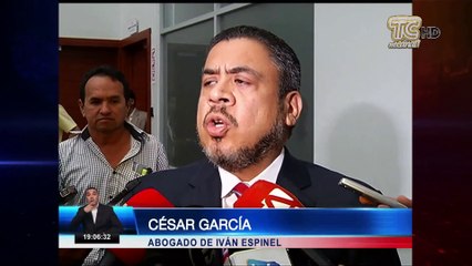 Defensa de Espinel apelará sentencia