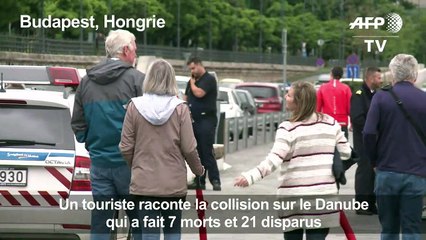 Accident à Budapest: un témoin raconte la collision