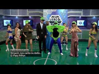 Ninjarín pone a bailar a Las Noches del Futbol