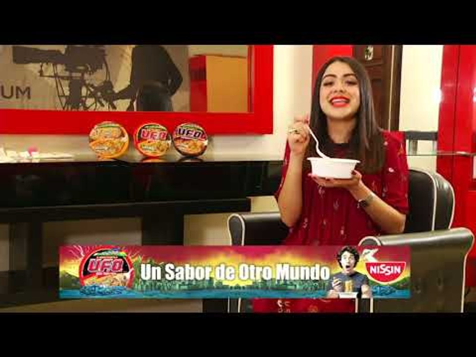 “Nueva Nissin Pasta UFO con Viridiana Velázquez”