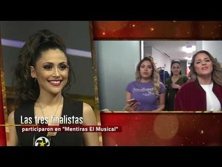 Su experiencia en el musical “Mentiras”