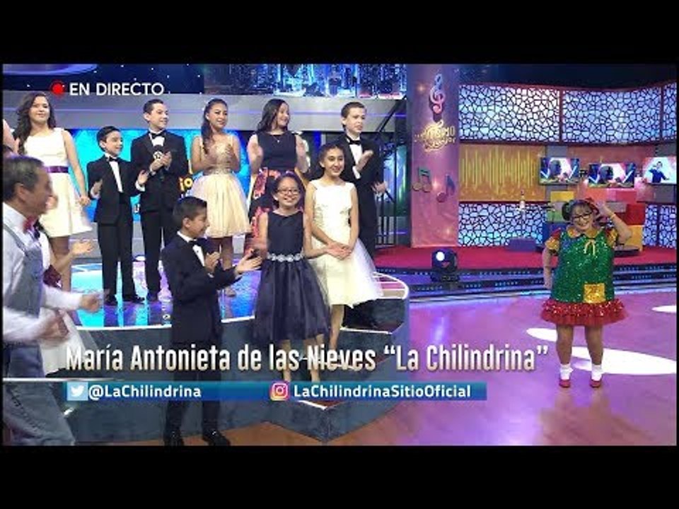 ¡Y con ustedes La Chilindrina!