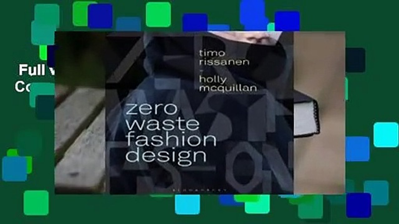 Full version  Zero Waste Fashion Design Complete