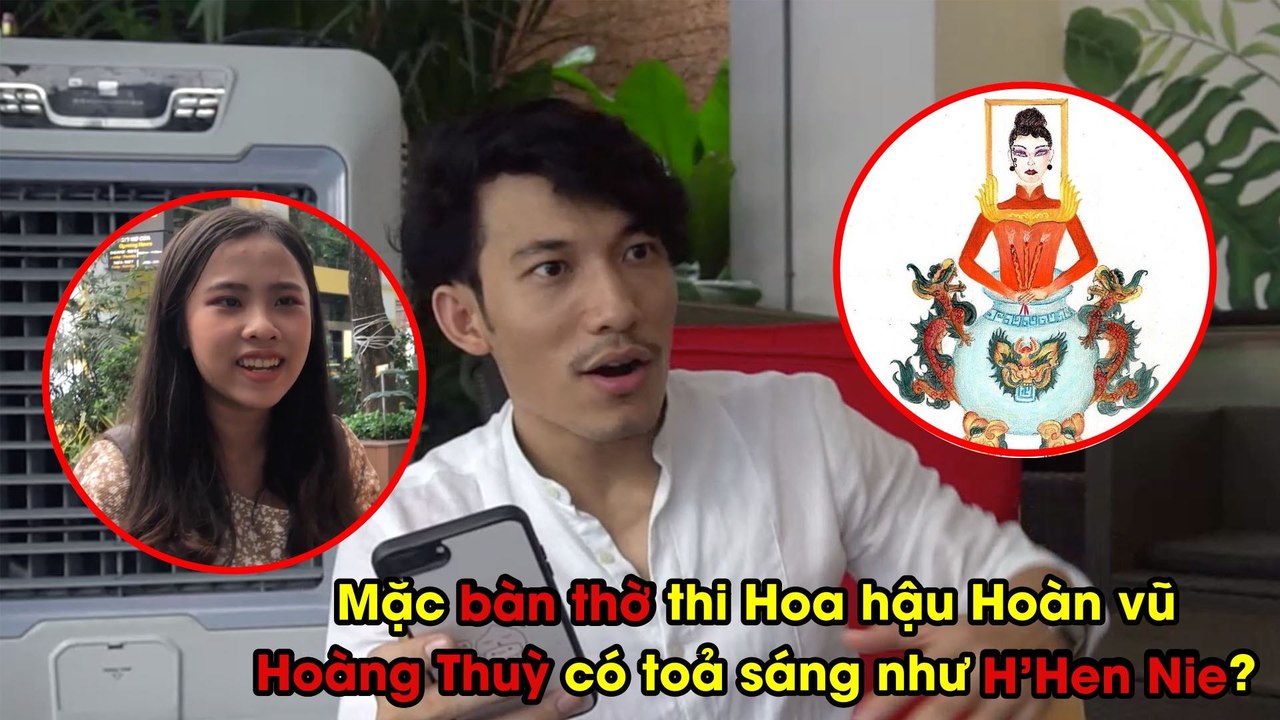Quang Trung - Liên Bỉnh Phát nói gì về thiết kế Bàn thờ dự thi trang phục dân tộc cho Hoàng Thuỳ