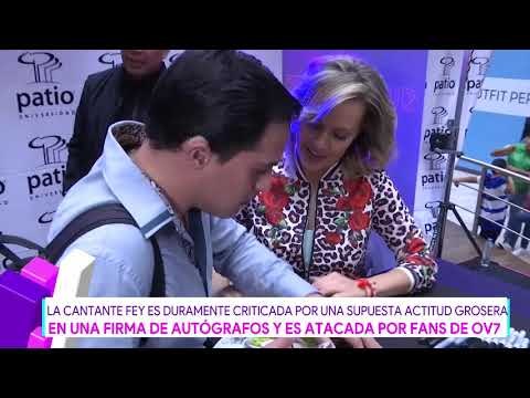 Fans molestan a Fey | Destardes