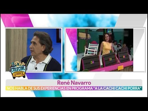 René Navarro habla de su experiencia en “A la Cachi Cachi Porra” | Vivalavi