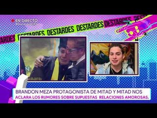Brandon Meza aclara los rumores | Destardes
