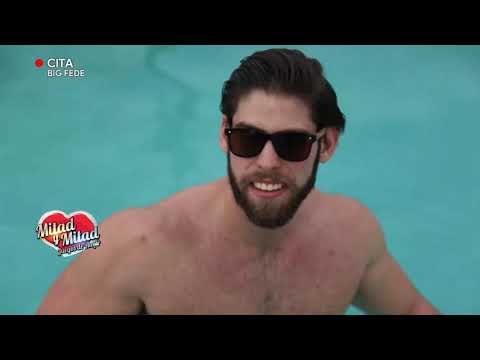 Una cita doble en la alberca con Big Fede