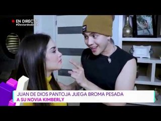 Juan de Dios Pantoja le juega broma a Kimberly | Destardes