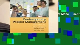 About For Books  Contemporary Project Management  Review