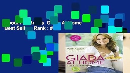 About For Books  Giada At Home  Best Sellers Rank : #2