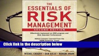 The Essentials of Risk Management, Second Edition  Review