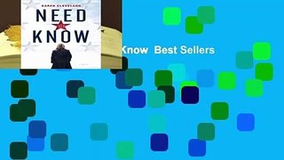 Full E-book  Need to Know  Best Sellers Rank : #2