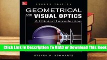 [Read] Geometrical and Visual Optics: A Clinical Introduction  For Full