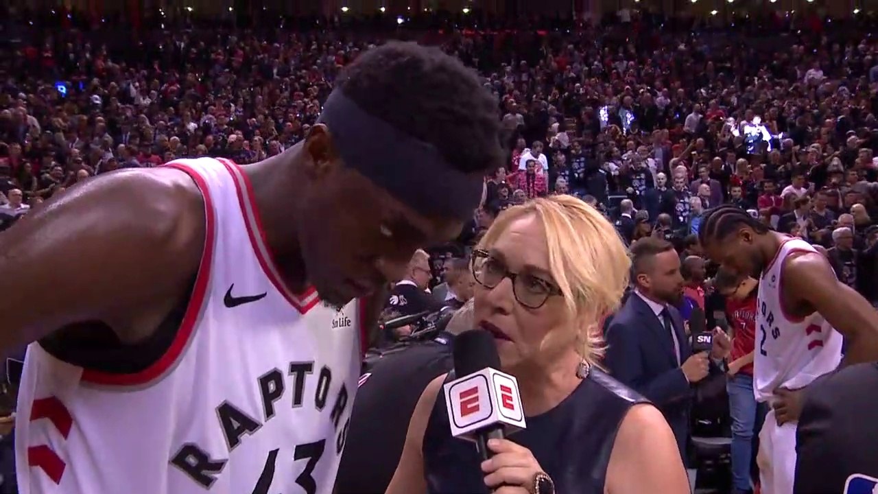NBA G League alum Pascal Siakam scores 32 PTS as Raptors win Game 1 of 2019 NBA Finals