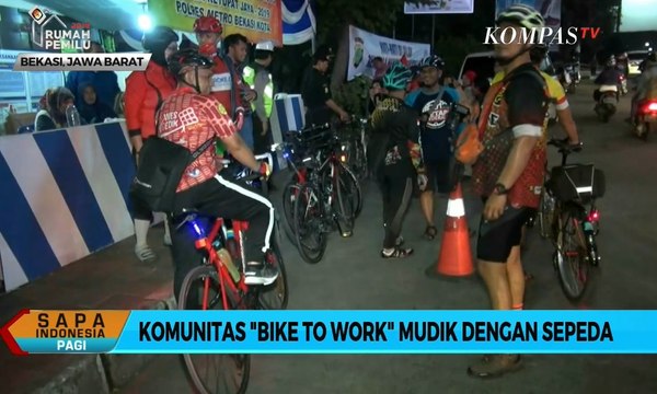 Komunitas Bike To Work Mudik Dengan Sepeda