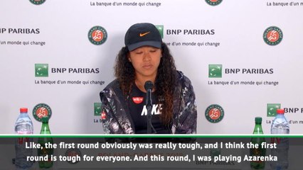 I keep applying pressure to myself - Osaka