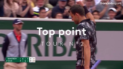 Roland-Garros 2019 - Dimitrov, Nadal et Azarenka : le top point du 2e tour