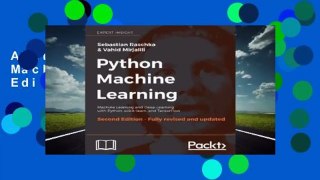About For Books  Python Machine Learning, Second Edition  Review