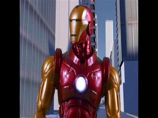 test  iron man stop motion