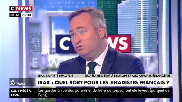Jean-Baptiste Lemoyne : «L’État irakien est fondé à poursuivre ces terroristes»