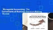 Managerial Accounting: The Cornerstone of Business Decision-Making  Review