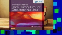 Study Guide for the Core Curriculum for Oncology Nursing Complete